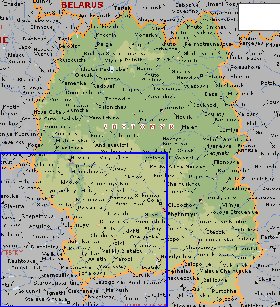 mapa de Zhytomyr em ingles