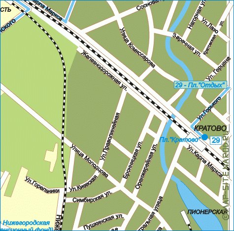 Transport carte de Joukovski